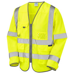 EcoViz Mesh Sleeved Superior Waistcoat