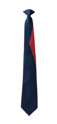 Navy/Red Clip on Tie