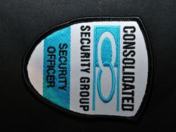 Embroidered badge