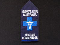 Medical Edge Navy Epaulette