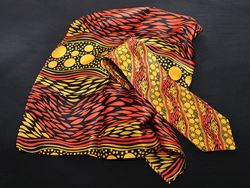 Silk tie and scarf design