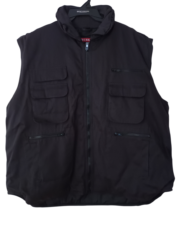 Black Multi Pocket Vest   Great for those out and about