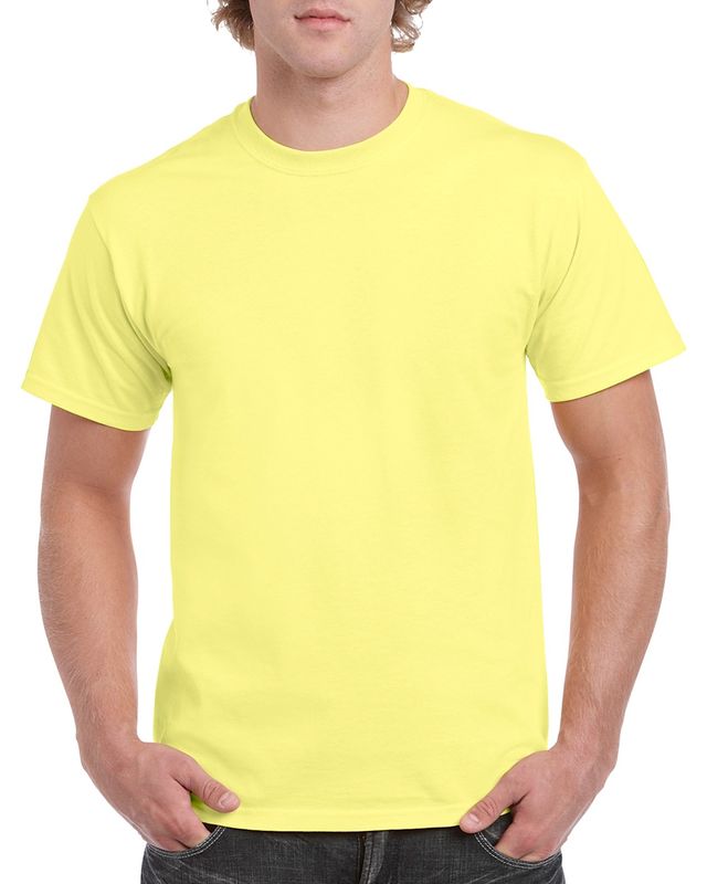 Gildan Men+39s Classic Short Sleeve T Shirt Corn Silk