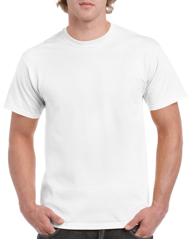 Gildan Men+39s Classic Short Sleeve T Shirt White