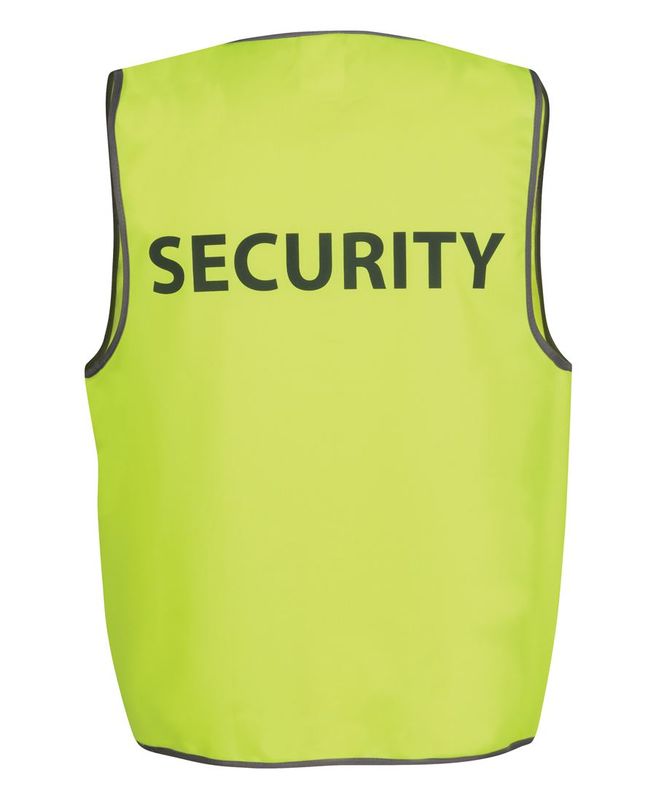Hi Vis Safety Vest Security/Staff/Visitor Murray Uniforms Australia