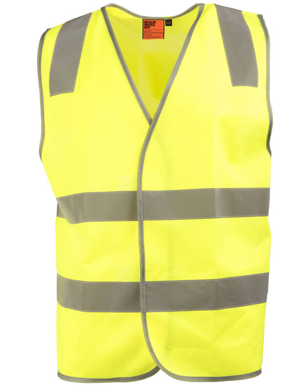 Safety Vest With Shoulder Tapes | Murray Uniforms Australia