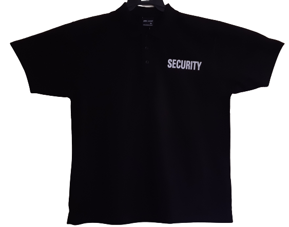 Security Polo With Reflective Security