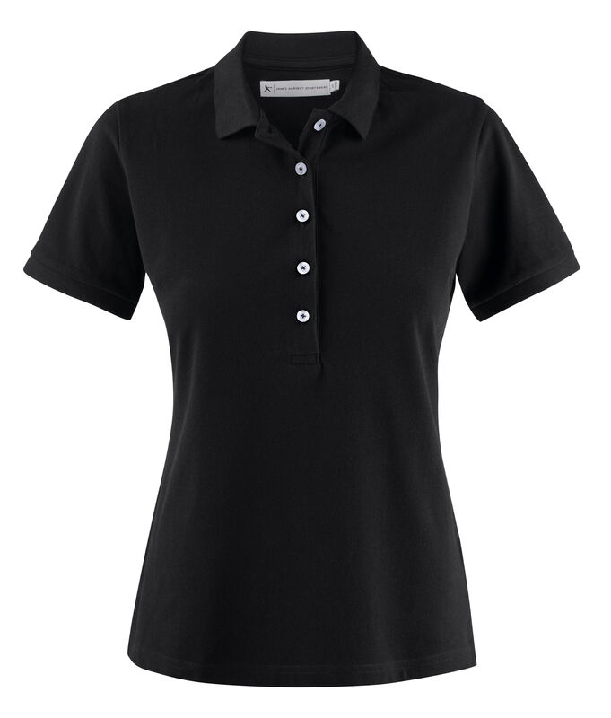 Sunset Womenand39s Polo Black