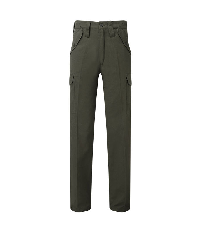 Trousers   Security Cargo with Large Belt loops 63mm Olive Green