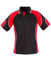 Alliance Polo Black/Red