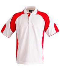 Alliance Polo White/Red