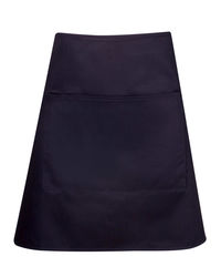 Apron tie at the Waist Short Length Navy