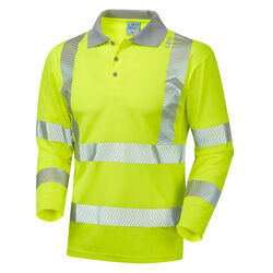 Barricane ISO 20471 Class 3 Coolviz Plus Sleeved Polo Shirt