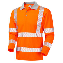 Barricane ISO 20471 Class 3 Coolviz Plus Sleeved Polo Shirt