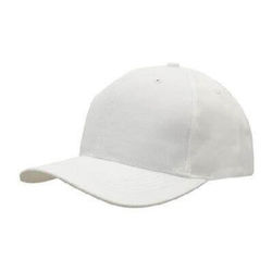 Baseball Cap  Adjustable Size White