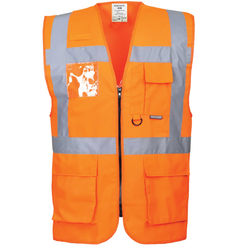 Berlin Executive Vest Orange