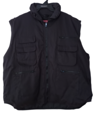 Black Multi Pocket Vest   Great for those out and about