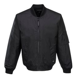 Bomber Jacket Waterproof Black from Murray Uniforms