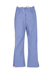 Classic Scrubs Bootleg Pant Ladies Mid Blue