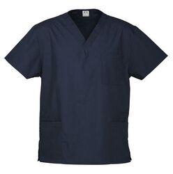 Classic Scrubs Top Unisex Navy