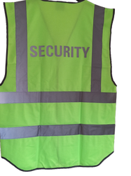 Coloured Hi Vis Security Vest