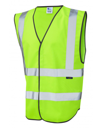 Coloured Hi Vis Vest First Aider Lime