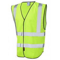 Coloured Hi Vis Vest First Officer Lime