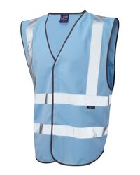 Coloured Hi Vis Vest First Officer Sky