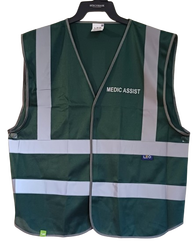 Coloured Hi Vis Vest Medical 