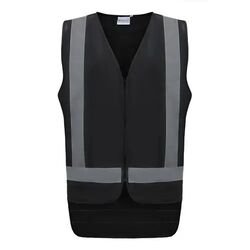 Coloured Safety Vest with Zip