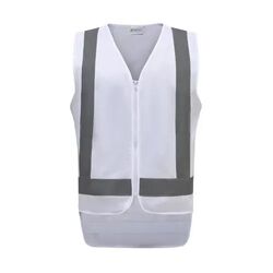 Coloured Safety Vest with Zip