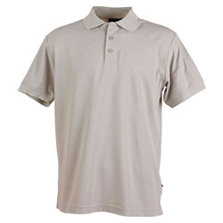 Connection Polo Men+39s Silver Grey