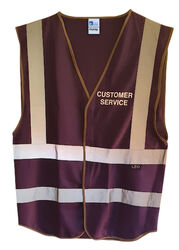 Customer Service Vest Front & Rear