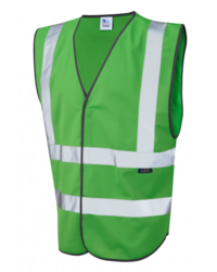 Customer Service Coloured Hi Vis Vest Green