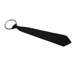 Elastic Loop Tie Black