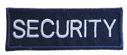 Embroidered Security Badge Small