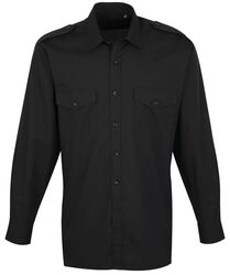 Epaulet Shirt - Long Sleeve