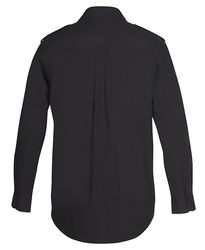 Epaulette Shirt LS Black