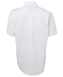 Epaulette Shirt SS White