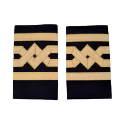 Epaulette - Embroidered Boat