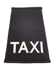 Epaulette  Embroidered Taxi