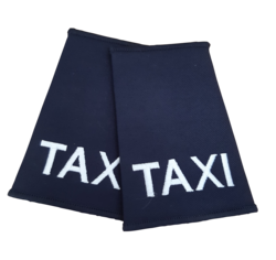 Epaulette  Embroidered Taxi Navy