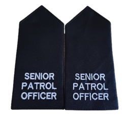 Epaulette - Embroidered SENIOR PATROL OFFICER