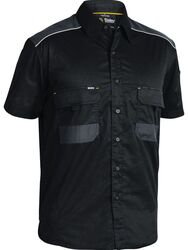 FLX and MOVE Mechanical Stretch Shirt Black