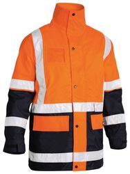 Five in One Jacket Orange/Navy