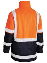 Five in One Jacket Orange/Navy