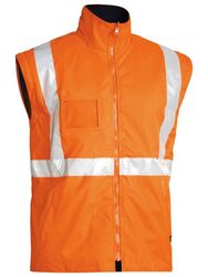 Five in One Vest Orange/Navy
