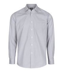 GINGHAM LONG SLEEVE SHIRT Grey