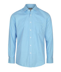 GINGHAM LONG SLEEVE SHIRT Teal