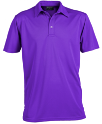 GLACIER 1054 MENS SS POLO Purple